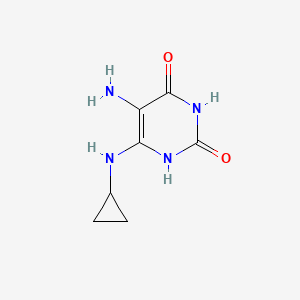 5-Amino-6-(cyclopropylamino)pyrimidine-2,4(1H,3H)-dione