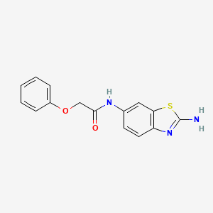 N-(2-Aminobenzo[d]thiazol-6-yl)-2-phenoxyacetamide