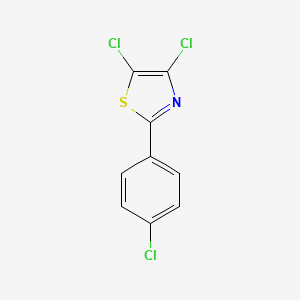 4,5-Dichloro-2-(4-chlorophenyl)thiazole