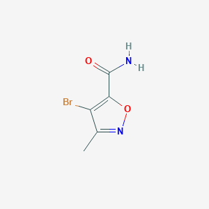 4-Bromo-3-methylisoxazole-5-carboxamide