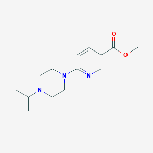 Methyl 6-(4-isopropylpiperazin-1-yl)nicotinate