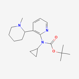 tert-Butyl cyclopropyl(3-(1-methylpiperidin-2-yl)pyridin-2-yl)carbamate