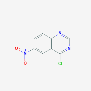 molecular formula C8H4ClN3O2 B117968 4-氯-6-硝基喹唑啉 CAS No. 19815-16-8