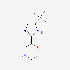 2-(4-(tert-Butyl)-1H-imidazol-2-yl)morpholine