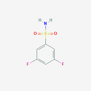 molecular formula C6H5F2NO2S B117971 3,5-二氟苯磺酰胺 CAS No. 140480-89-3