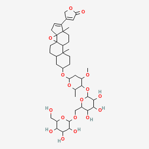molecular formula C42H62O17 B1179711 Dehydroadynerigenin beta-neritrioside CAS No. 143212-60-6