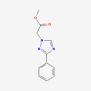 Methyl 2-(3-phenyl-1H-1,2,4-triazol-1-yl)acetate