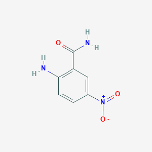molecular formula C7H7N3O3 B117972 2-氨基-5-硝基苯甲酰胺 CAS No. 16313-65-8