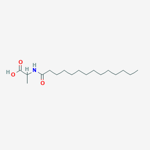 2-(tetradecanoylamino)propanoic Acid