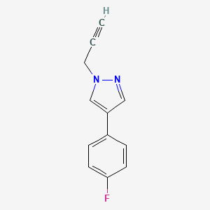 4-(4-Fluorophenyl)-1-(prop-2-yn-1-yl)-1H-pyrazole