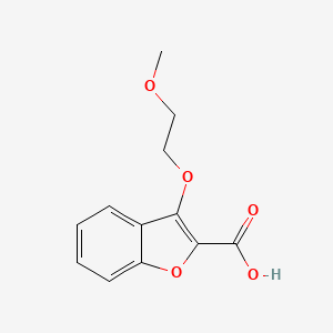 3-(2-Methoxyethoxy)benzofuran-2-carboxylicacid