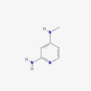 molecular formula C6H9N3 B117980 N4-甲基吡啶-2,4-二胺 CAS No. 155617-64-4