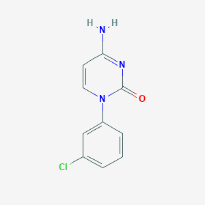 4-Amino-1-(3-chlorophenyl)pyrimidin-2(1H)-one