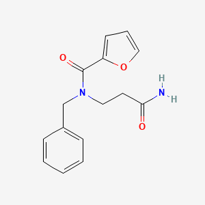 molecular formula C15H16N2O3 B1179818 N-(3-amino-3-oxopropyl)-N-benzyl-2-furamide 
