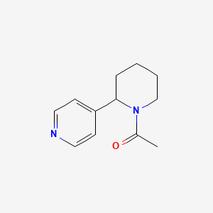 1-(2-(Pyridin-4-yl)piperidin-1-yl)ethanone