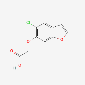 2-((5-Chlorobenzofuran-6-yl)oxy)acetic acid