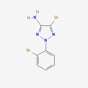 5-Bromo-2-(2-bromophenyl)-2H-1,2,3-triazol-4-amine