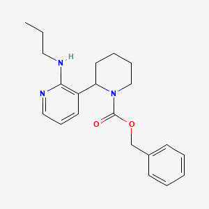 Benzyl 2-(2-(propylamino)pyridin-3-yl)piperidine-1-carboxylate