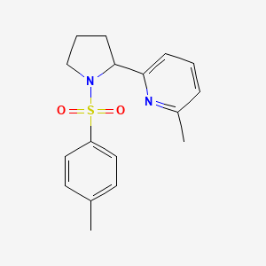 2-Methyl-6-(1-tosylpyrrolidin-2-yl)pyridine