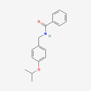 molecular formula C17H19NO2 B1179855 N-(4-isopropoxybenzyl)benzamide 