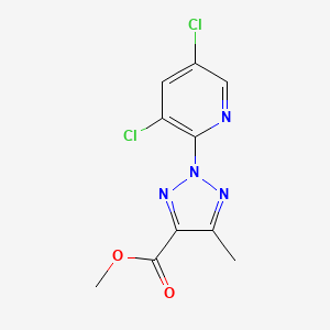 Methyl 2-(3,5-dichloropyridin-2-yl)-5-methyl-2H-1,2,3-triazole-4-carboxylate