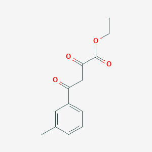 molecular formula C13H14O4 B1179869 Ethyl 4-(3-methylphenyl)-2,4-dioxobutanoate CAS No. 151646-26-3