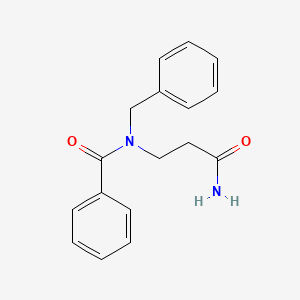 molecular formula C17H18N2O2 B1179875 N-(3-amino-3-oxopropyl)-N-benzylbenzamide 