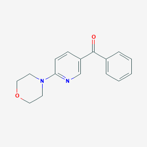 (6-Morpholinopyridin-3-yl)(phenyl)methanone