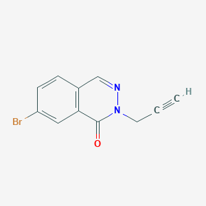 7-Bromo-2-(prop-2-yn-1-yl)phthalazin-1(2H)-one