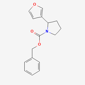 Benzyl 2-(furan-3-yl)pyrrolidine-1-carboxylate