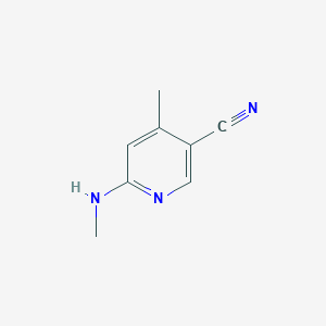 4-Methyl-6-(methylamino)nicotinonitrile