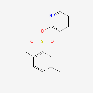 molecular formula C14H15NO3S B1179910 2-Pyridinyl 2,4,5-trimethylbenzenesulfonate 