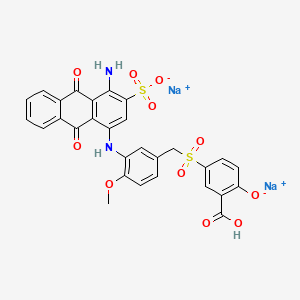 molecular formula C29H20N2Na2O11S2 B1179913 Alizarine Sky Blue 3FG CAS No. 10142-59-3