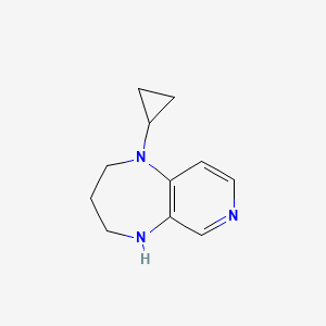 1-Cyclopropyl-2,3,4,5-tetrahydro-1H-pyrido[3,4-b][1,4]diazepine