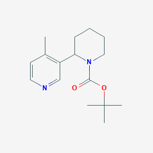 tert-Butyl 2-(4-methylpyridin-3-yl)piperidine-1-carboxylate