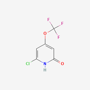 6-Chloro-4-(trifluoromethoxy)pyridin-2-ol