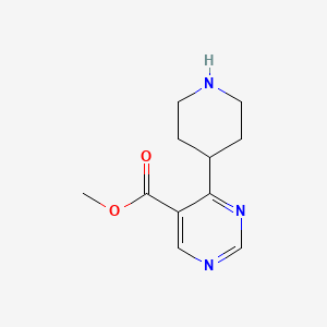 Methyl 4-(piperidin-4-yl)pyrimidine-5-carboxylate