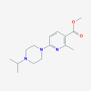 Methyl6-(4-isopropylpiperazin-1-yl)-2-methylnicotinate