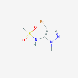 N-(4-Bromo-1-methyl-1H-pyrazol-5-yl)methanesulfonamide