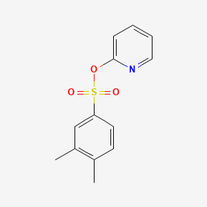2-Pyridinyl 3,4-dimethylbenzenesulfonate