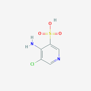 4-Amino-5-chloropyridine-3-sulfonic acid