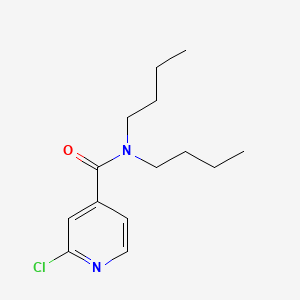 molecular formula C14H21ClN2O B1179963 N,N-dibutyl-2-chloroisonicotinamide 