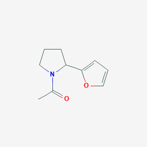 1-(2-(Furan-2-yl)pyrrolidin-1-yl)ethanone