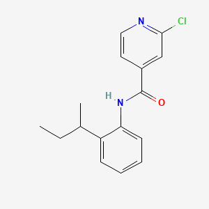 N-(2-sec-butylphenyl)-2-chloroisonicotinamide