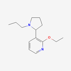 2-Ethoxy-3-(1-propylpyrrolidin-2-yl)pyridine