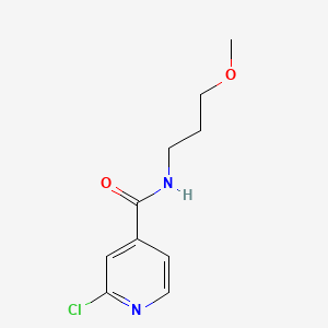 2-chloro-N-(3-methoxypropyl)isonicotinamide