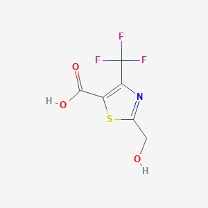 2-(Hydroxymethyl)-4-(trifluoromethyl)thiazole-5-carboxylic acid