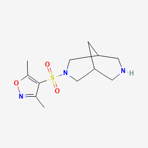 4-(3,7-Diazabicyclo[3.3.1]nonan-3-ylsulfonyl)-3,5-dimethylisoxazole