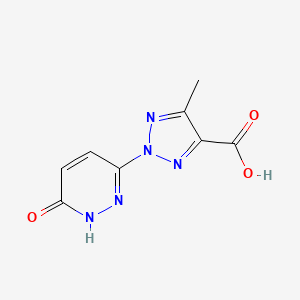 2-(6-Hydroxypyridazin-3-yl)-5-methyl-2H-1,2,3-triazole-4-carboxylicacid