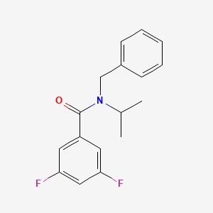 molecular formula C17H17F2NO B1179984 N-benzyl-3,5-difluoro-N-isopropylbenzamide 